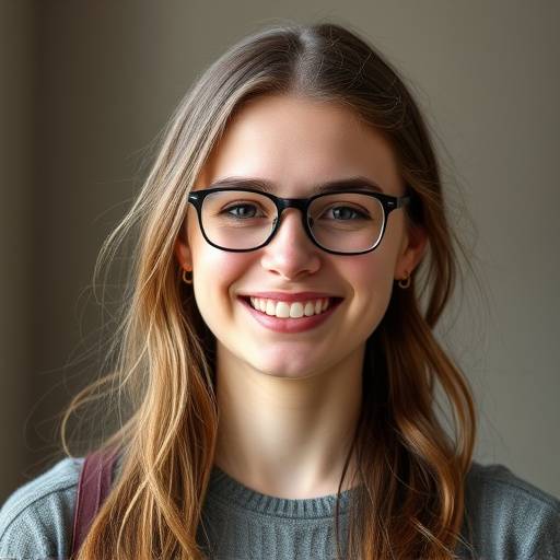 Portrait de Sophie Martin, une élève satisfaite.