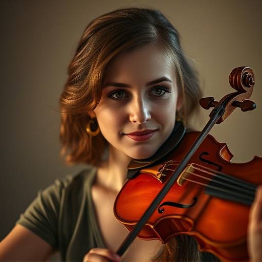 Portrait de Sophie Tremblay, professeure de violon et d'alto.